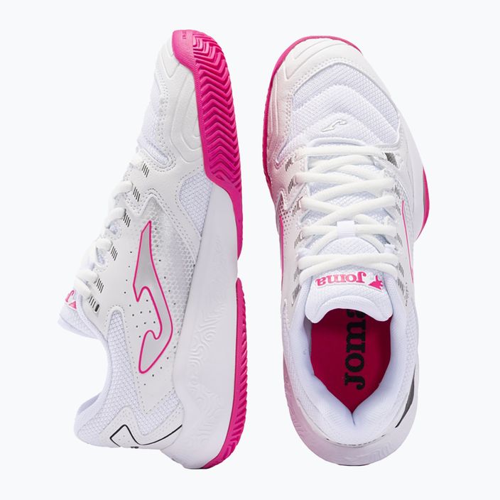 Women's tennis shoes Joma Master 1000 Lady P white/fuchsia 10
