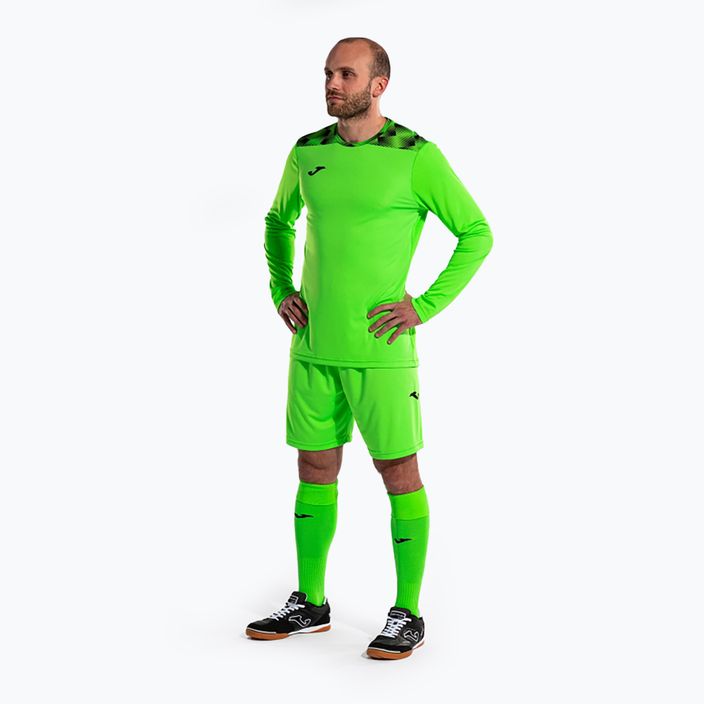 Joma Zamora VIII verde fluor goalkeeper kit 2