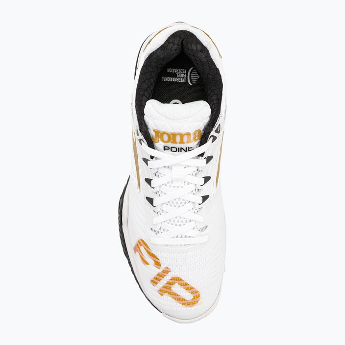 Men's tennis shoes Joma Point white/gold 6