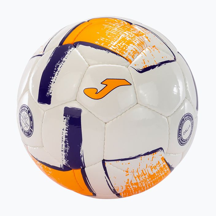 Joma Dali II football white/fluor orange/purple size 5 3