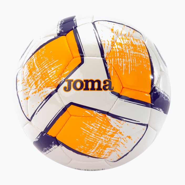 Joma Dali II football fluor white/fluor orange/purple size 4