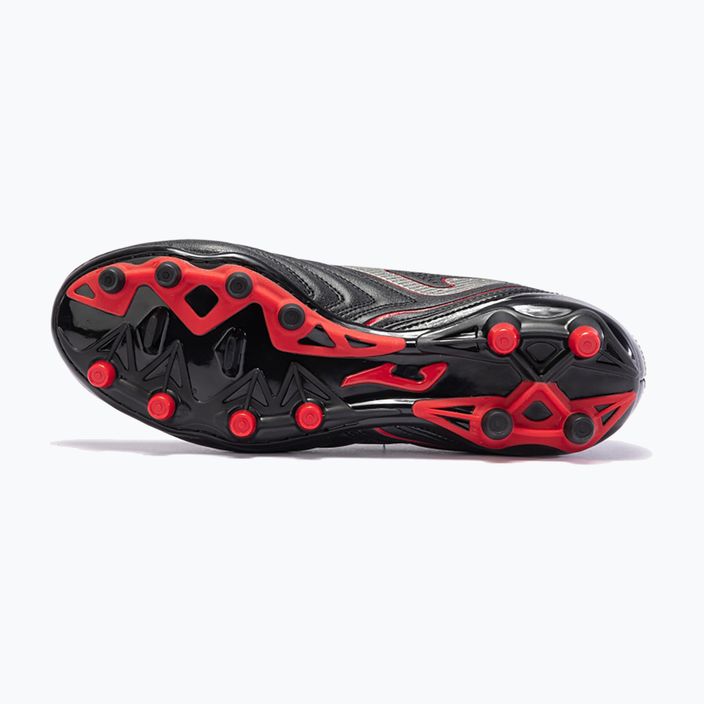 Men's Joma Aguila FG football boots black/red 14
