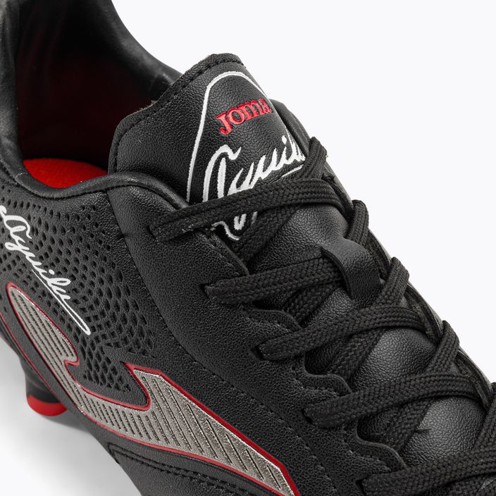 Men's Joma Aguila FG football boots black/red 8
