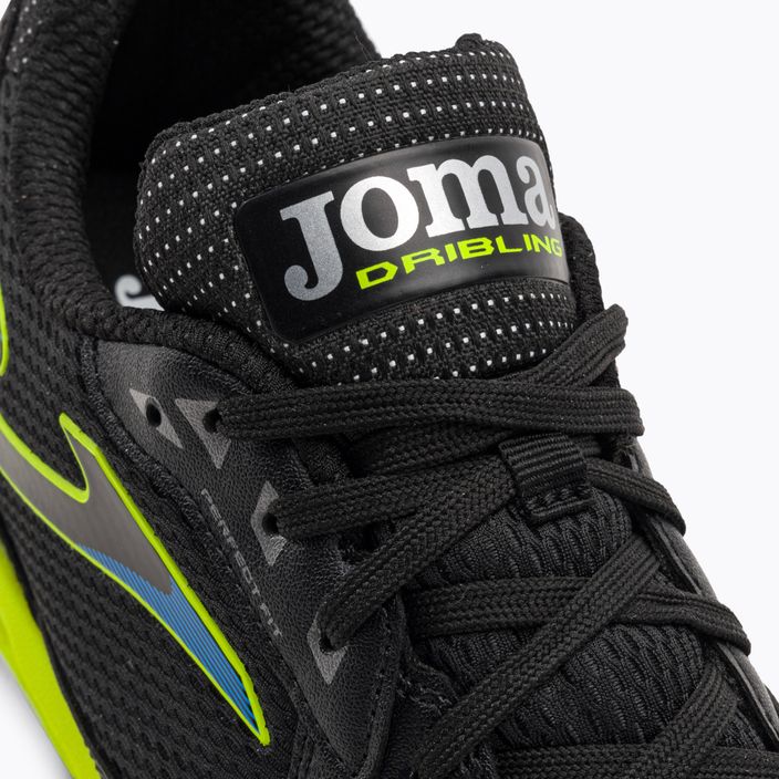 Men's football boots Joma Dribling IN black/lemon fluor 9