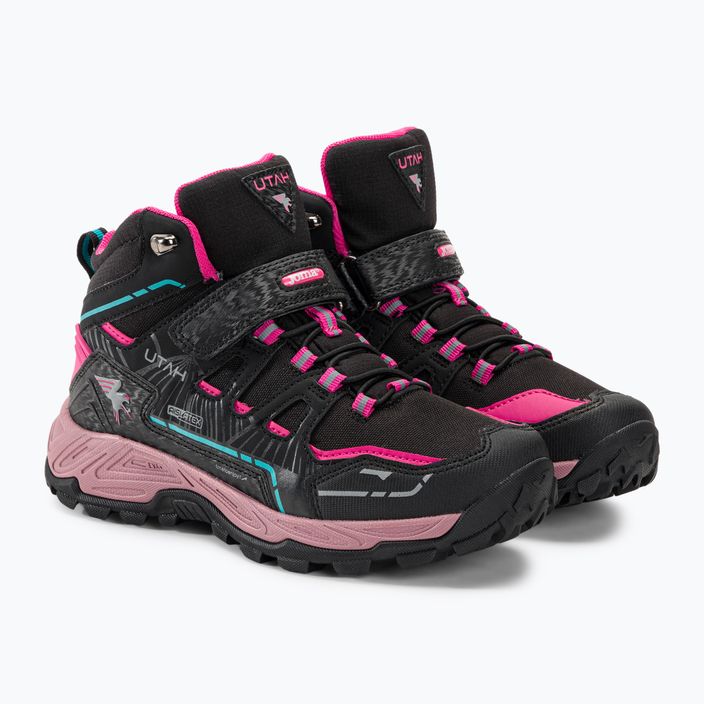 Joma J.Utah Jr children's trekking boots 2331 black/fuchsia 4