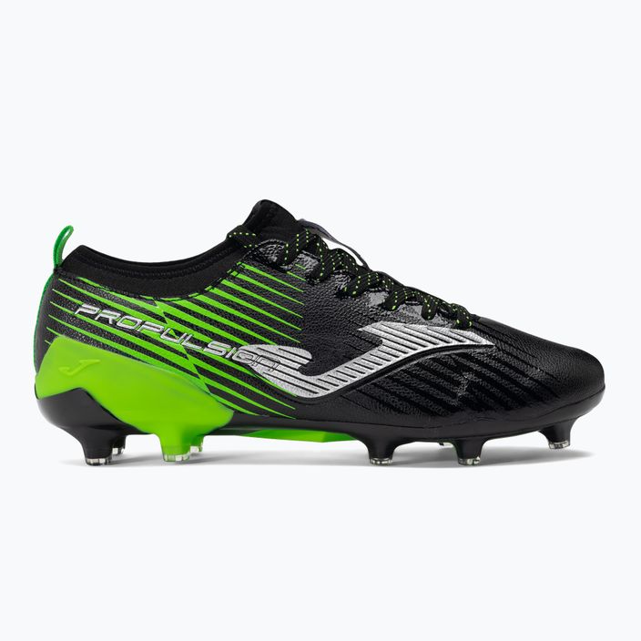 Joma Propulsion Cup FG black/green fluor men's football boots 2