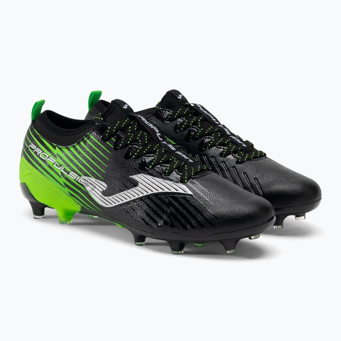 Joma Propulsion Cup FG black/green fluor men's football boots 4