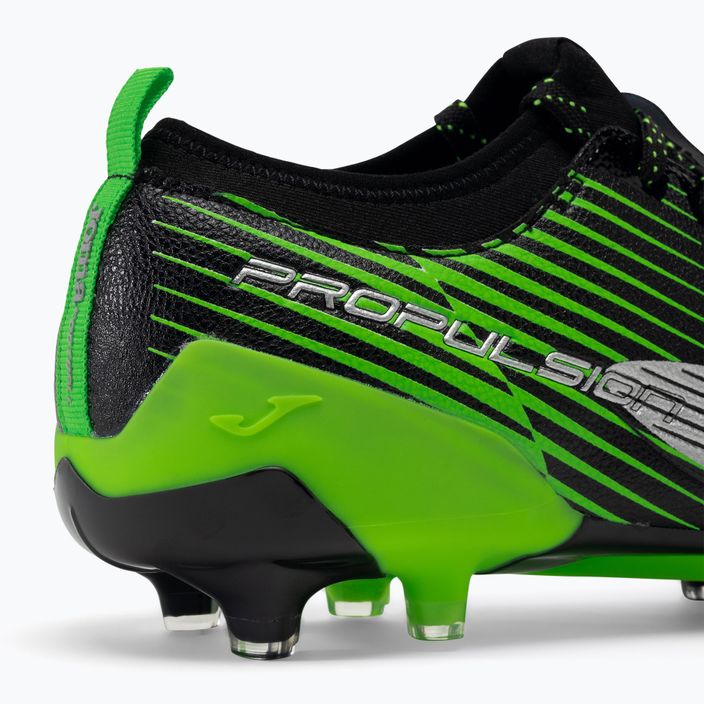 Joma Propulsion Cup FG black/green fluor men's football boots 9