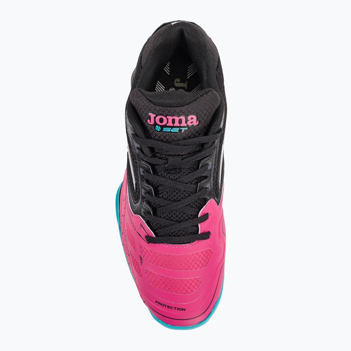 Women's tennis shoes Joma Set Lady black/fuchsia 6