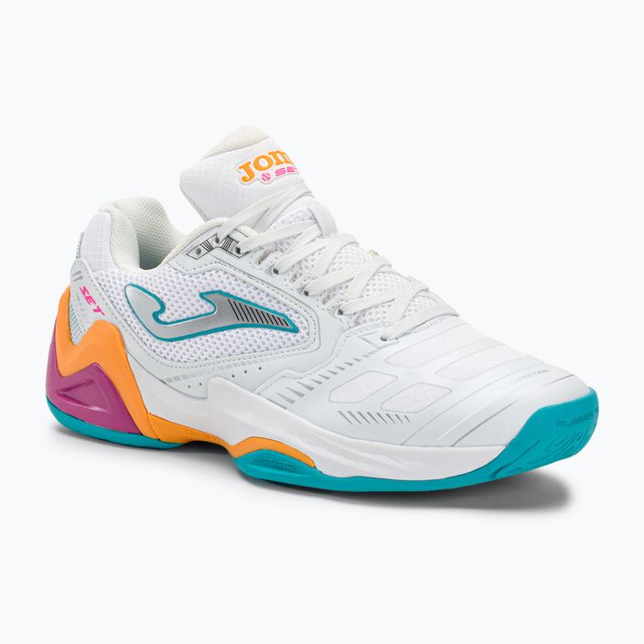 Women's tennis shoes Joma Set Lady AC white/orange