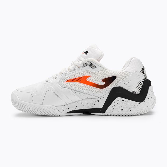 Men's tennis shoes Joma Set white/orange/black 10