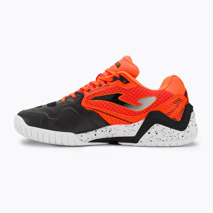 Men's tennis shoes Joma Set AC orange/black 10