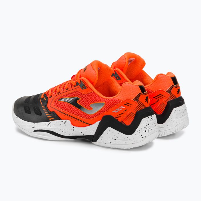 Men's tennis shoes Joma Set orange/black 3