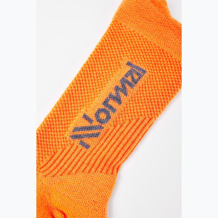 NNormal Merino orange running socks 2