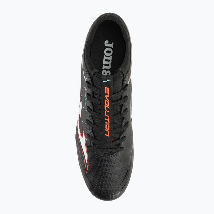 Men's Joma Evolution FG football boots black/orange 6