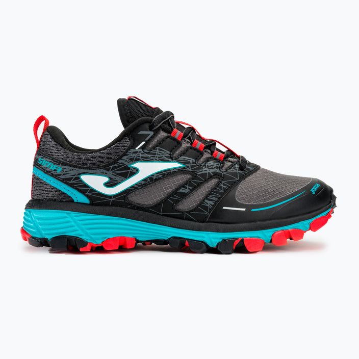 Joma Sima black/blue children's running shoes 2