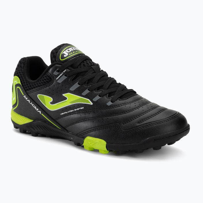 Men's Joma Maxima TF football boots black/green