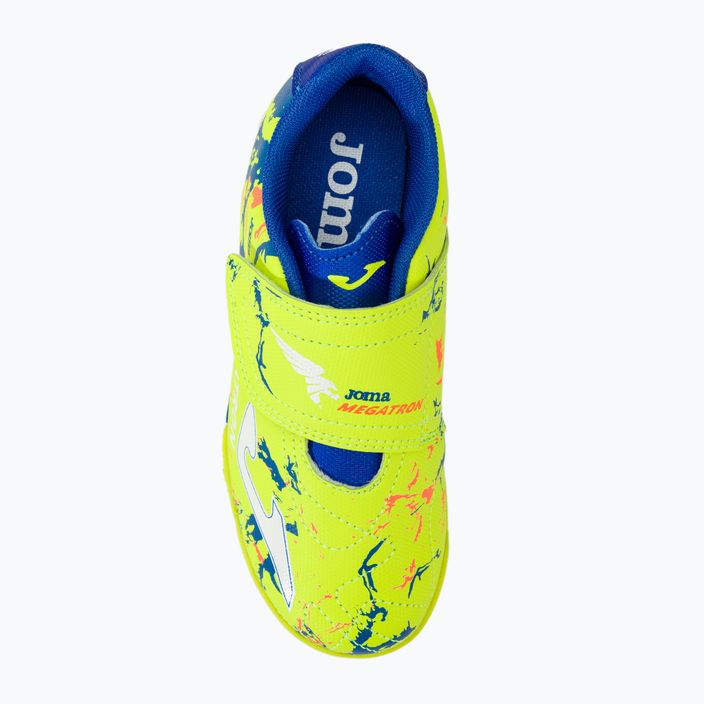 Children's football boots Joma Megatron Jr TF lemon fluor 6