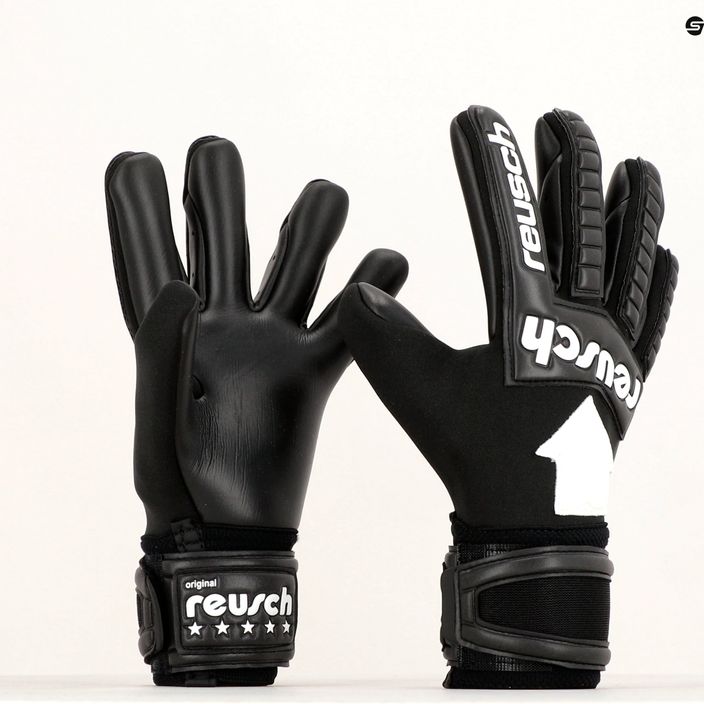 Reusch Legacy Arrow Gold X goalkeeper gloves black 5370904-7700 10