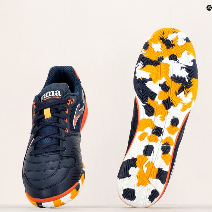Men's football boots Joma Dribling IN navy/orange 12