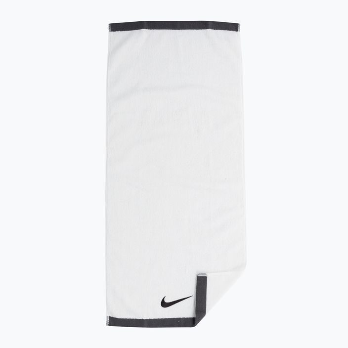 Nike Fundamental white/black towel 2