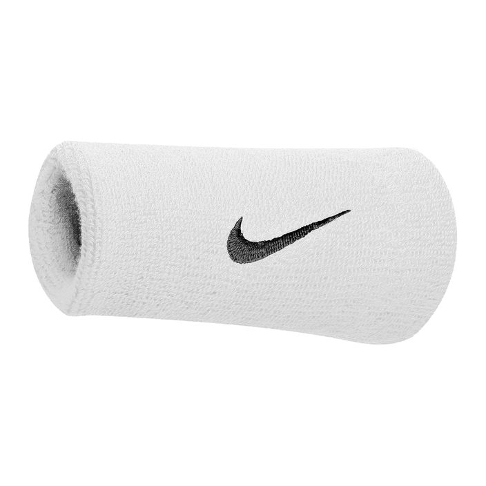 Nike Swoosh Doublewide Wristbands white NNN05-101 2