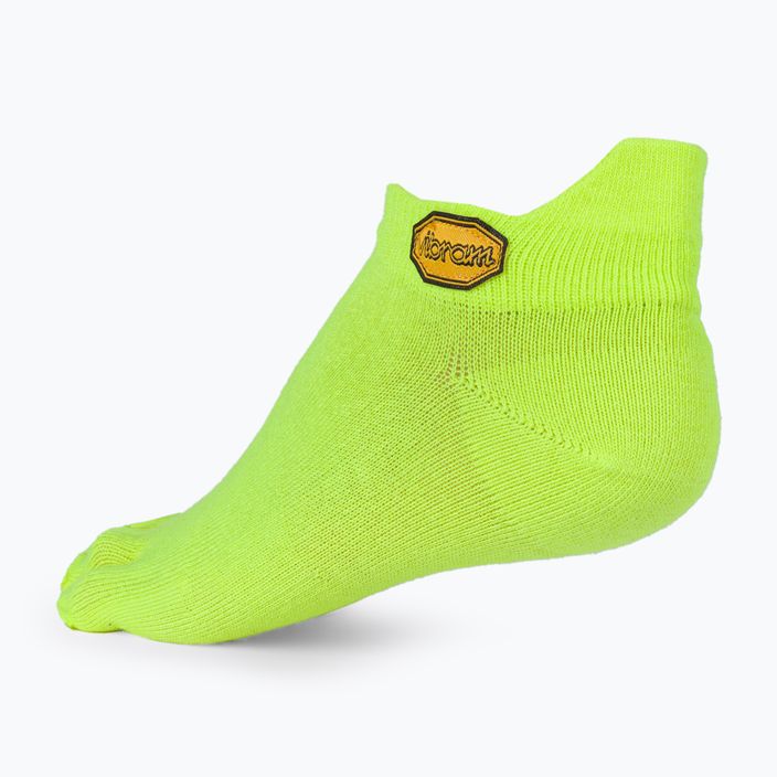 Vibram Fivefingers Athletic No-Show socks yellow S18N02 2