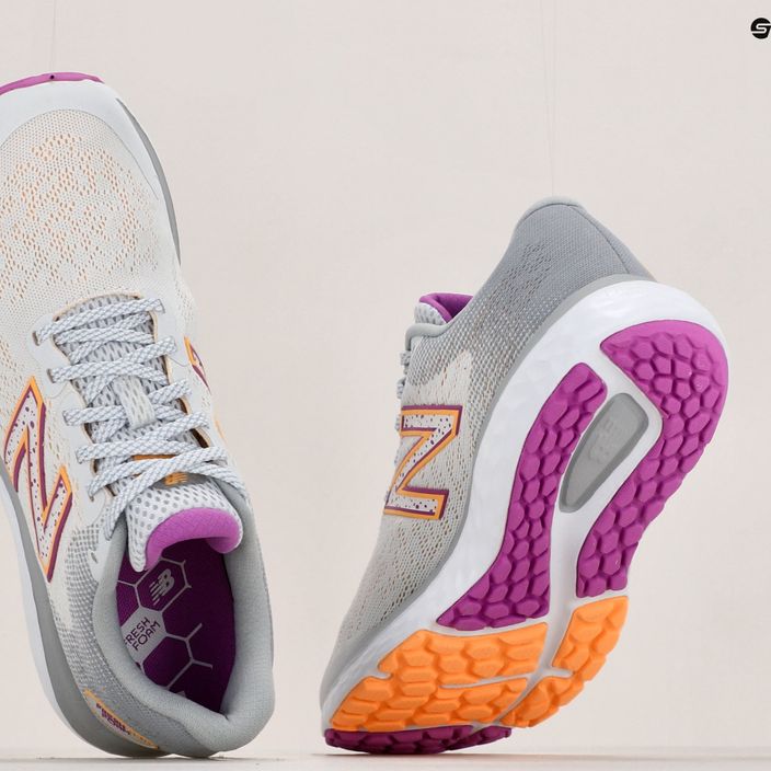 New Balance Fresh Foam 680 v7 quartz grey women's running shoes 19