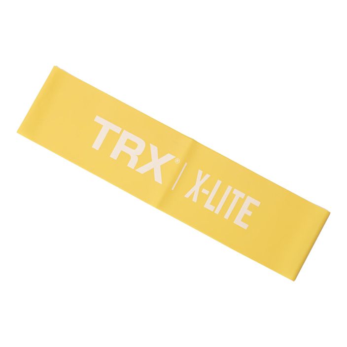 TRX Mini Band X-Lite yellow fitness rubber EXMNBD-12-XLT