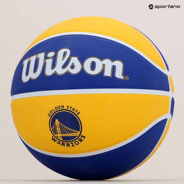 Wilson NBA Team Tribute Golden State Warriors basketball WTB1300XBGOL size 7 6