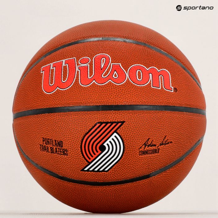 Wilson NBA Team Alliance Portland Trail Blazers basketball WTB3100XBPOR size 7 6