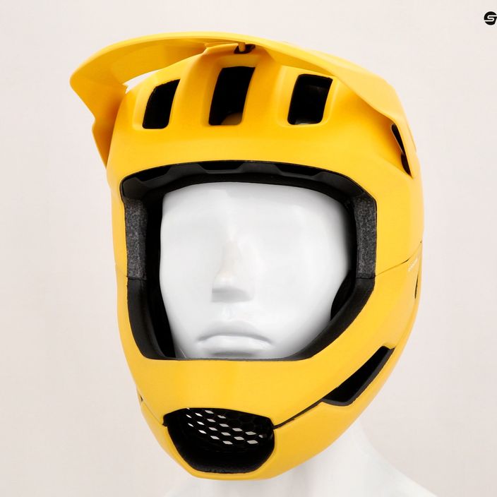 Bicycle helmet POC Otocon Race MIPS aventurine yellow matt 14