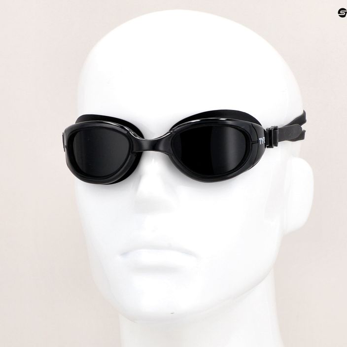 TYR Special Ops 2.0 Polarized Non-Mirrored black/smoke swimming goggles LGSPL2P_074 8