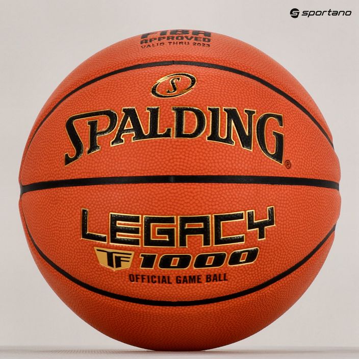 Spalding TF-1000 Legacy Logo FIBA basketball 76963Z size 7 5