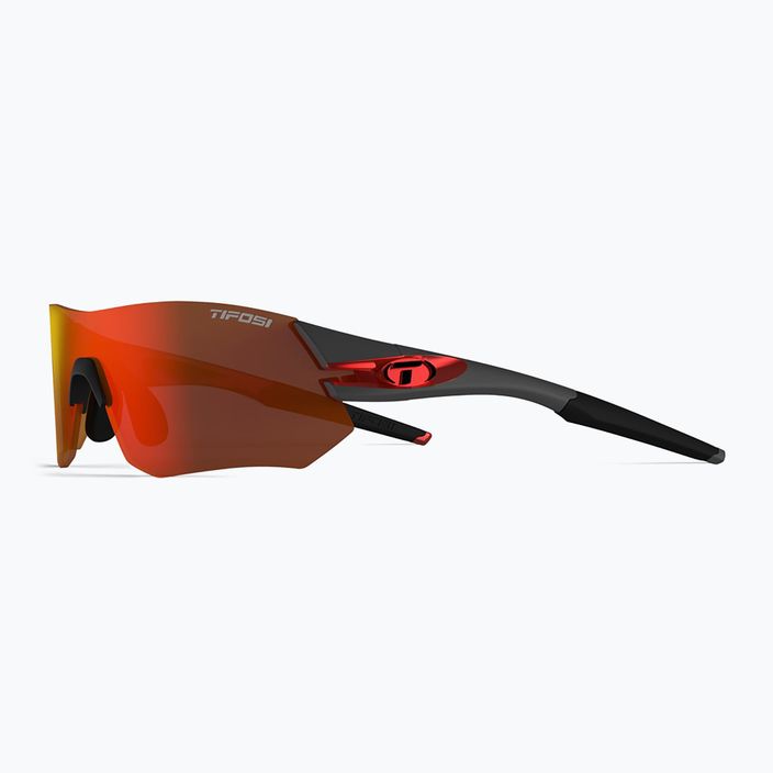 Tifosi Tsali Clarion gunmetal red/clarion red/ac red/clear cycling glasses 6