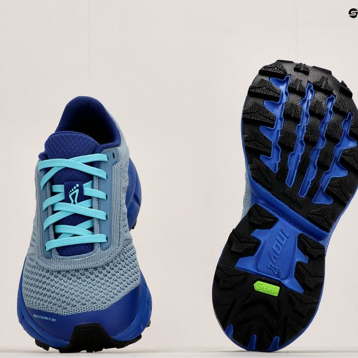 Women's running shoes Inov-8 Trailfly Ultra G 280 light blue/blue 20