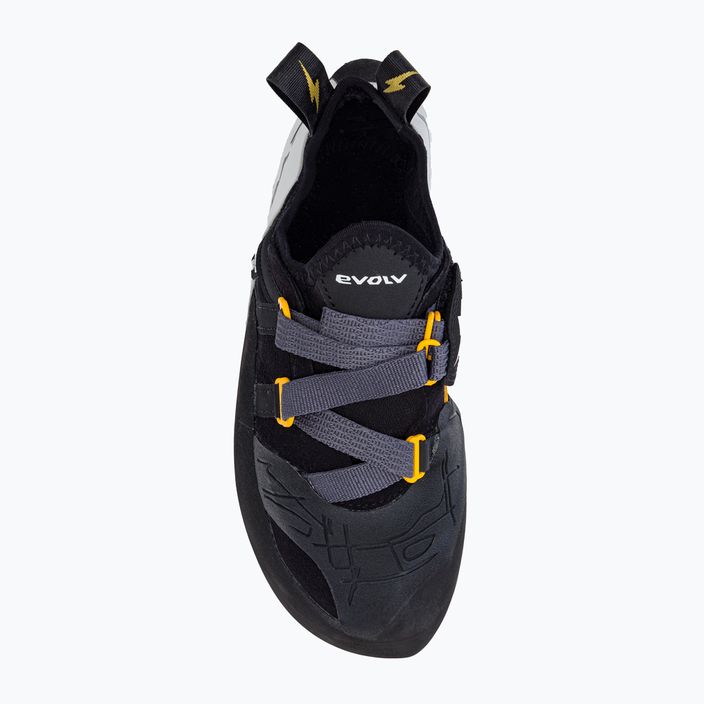 Evolv Shaman Pro 1000 climbing shoes black and white 66-0000062301 6