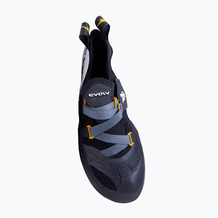 Evolv Shaman Pro 1000 climbing shoes black and white 66-0000062301 15