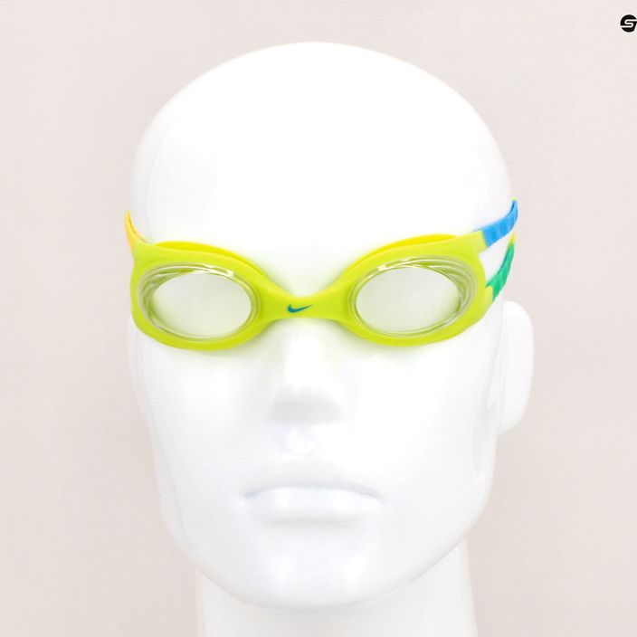 Nike Easy Fit children's swimming goggles atomic green NESSB166-312 8