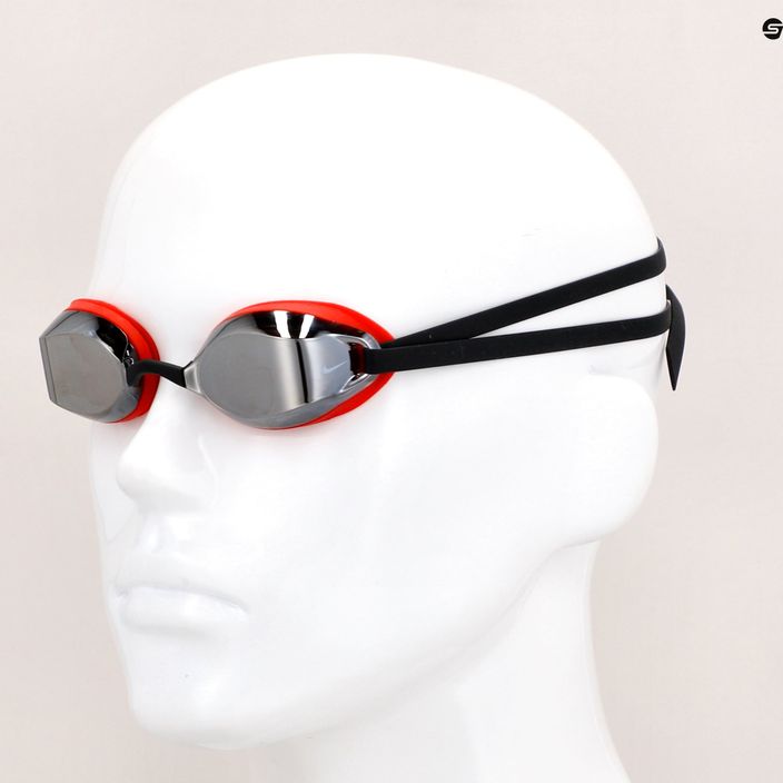 Nike Legacy Mirror Red / Black swim goggles NESSD130-931 8