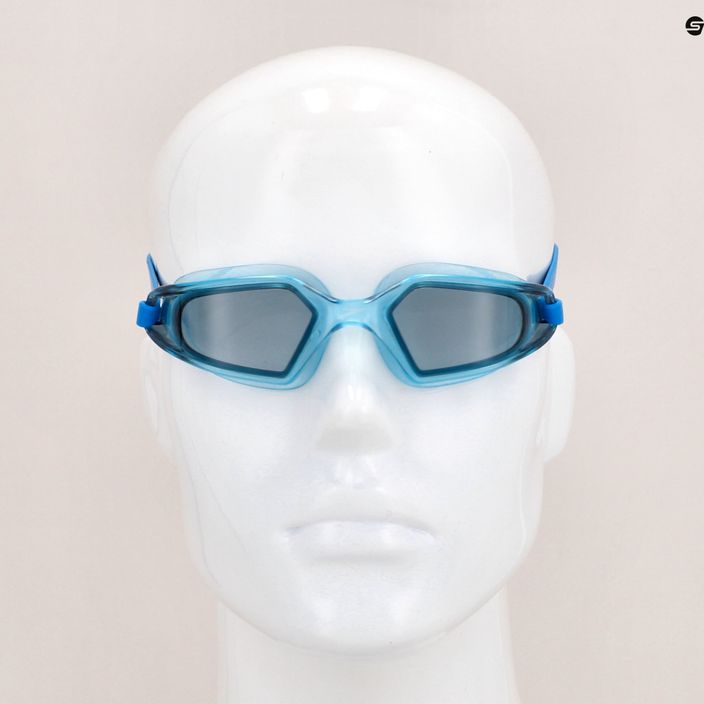 Speedo Hydropulse Junior pool blue/mango/light smoke children's swimming goggles 68-12270D658 8