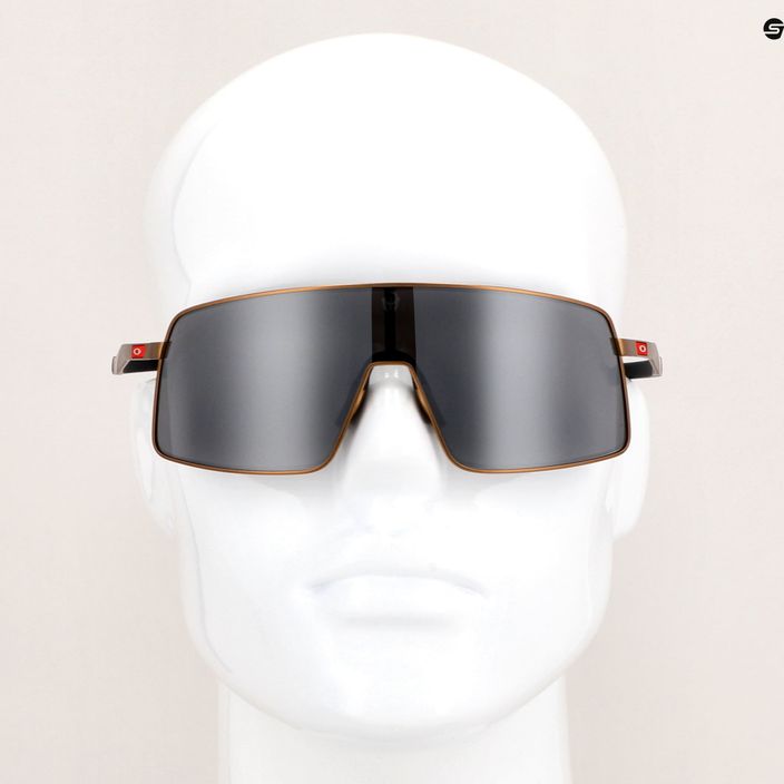 Oakley Sutro Ti matte gold/prizm black sunglasses 11