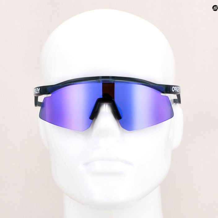Oakley Hydra crystal black/prizm violet sunglasses 12