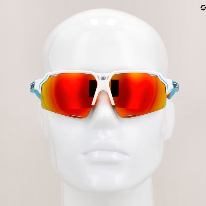 Rudy Project Deltabeat white emerald matte / multilaser orange sunglasses SP7440580000 13