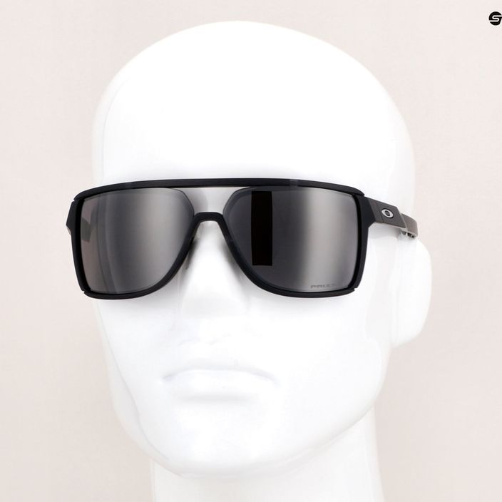 Oakley Castel matte black ink/prizm black polarized hiking glasses 14