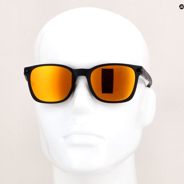 Oakley Ojector matte black/prizm 24k polarized sunglasses 14