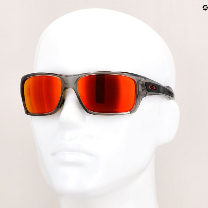 Oakley Turbine grey ink/prizm ruby polarized sunglasses 14