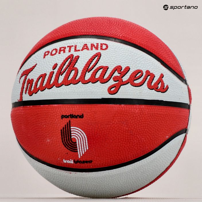 Wilson NBA Team Retro Mini Portland Trail Blazers basketball WTB3200XBPOR size 3 5