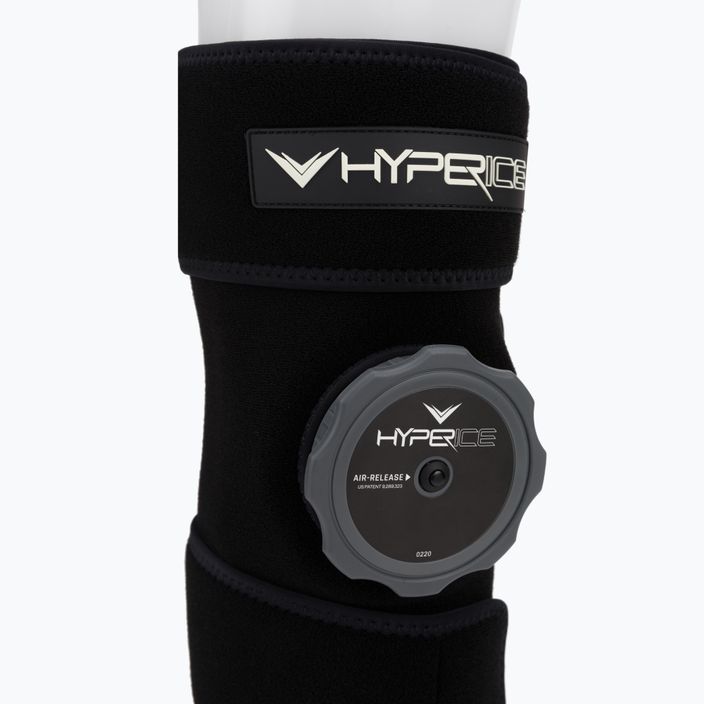 Hyperice knee cooling compression sleeve black 10010001-00 4