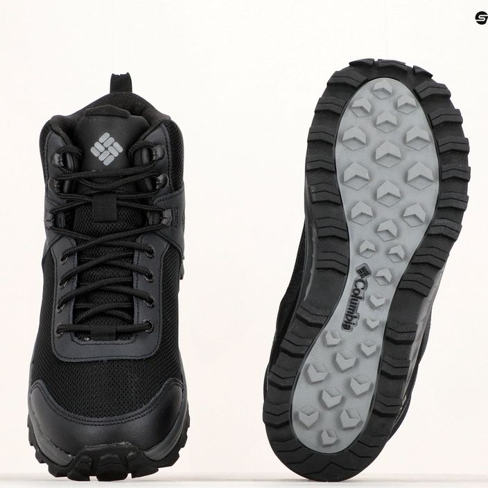 Columbia Trailstorm Ascend Mid WP men's trekking boots black/dark grey 15